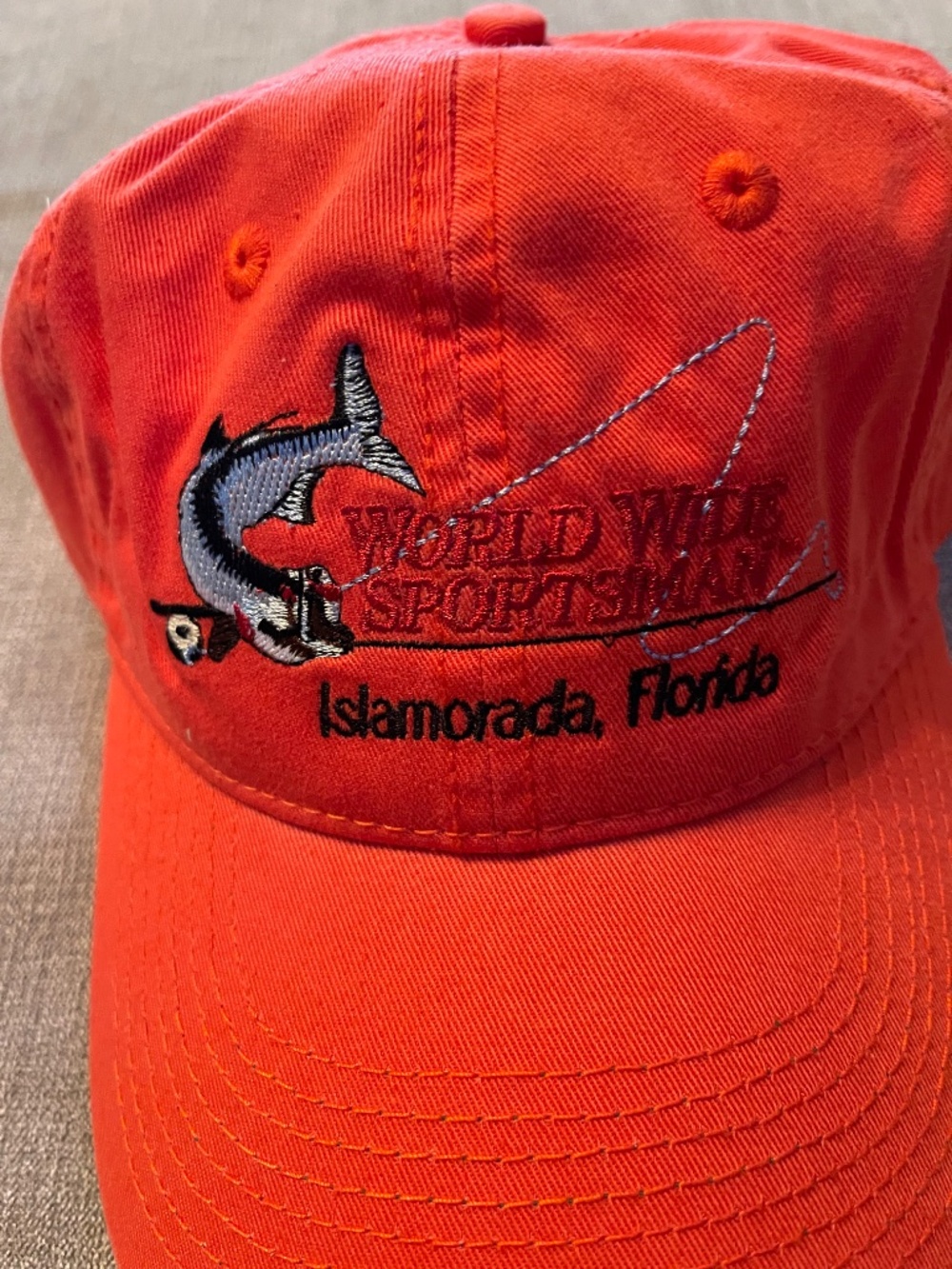 NEW World Wide Sportsman Men's Fishing Hat Cap - Lot of 3 - Picture 3 of 10